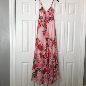 floral long dress